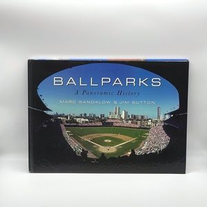 BALLPARKS A PANORAMIC VIEW HISTORY COFFEE TABLE BOOK